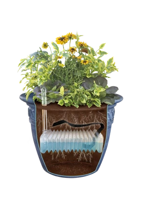 Cheap White Large Self Watering Plastic Planter Gardening Flower Pots -  China Plastic Flowerpot and Black Flowerpot price