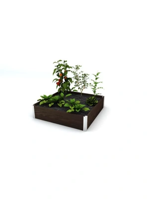 Vita Urbana Garden Bed, 4’x4’x11”