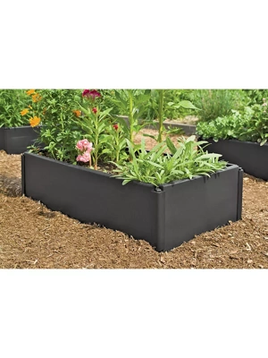 Recycled Plastic Raised Bed (10" D)