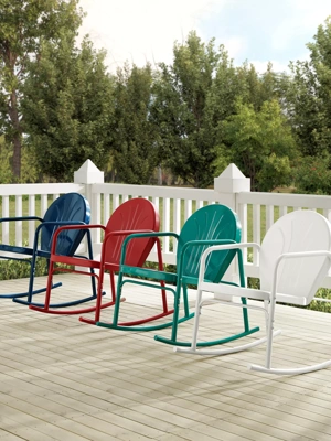 Rocking garden chair discount set