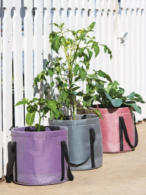 In Color Order: DIY Felt Grow Bags