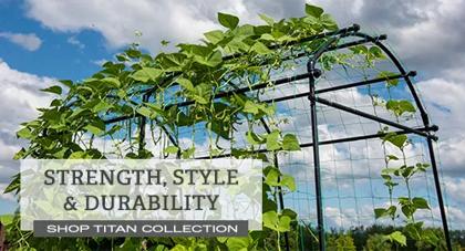 Titan Tomato Self-Watering Grow Bag & Trellis, Gardeners.com