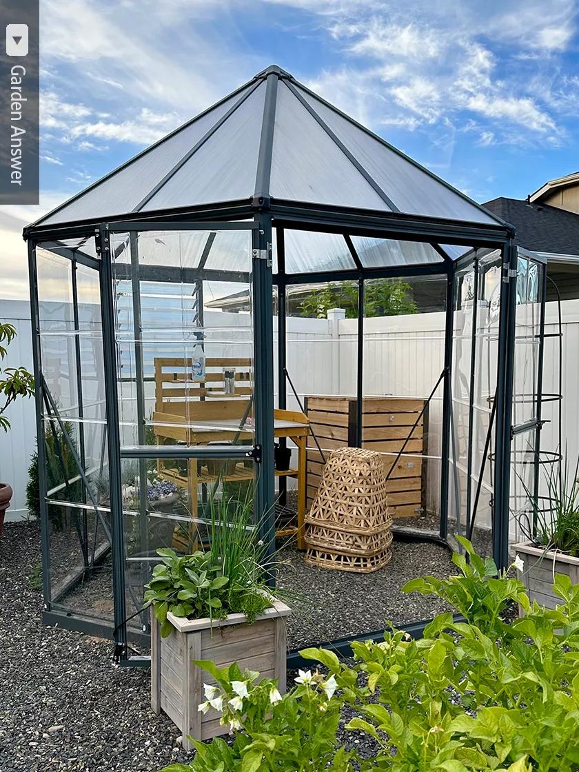 Hexagonal sold Greenhouse Kit