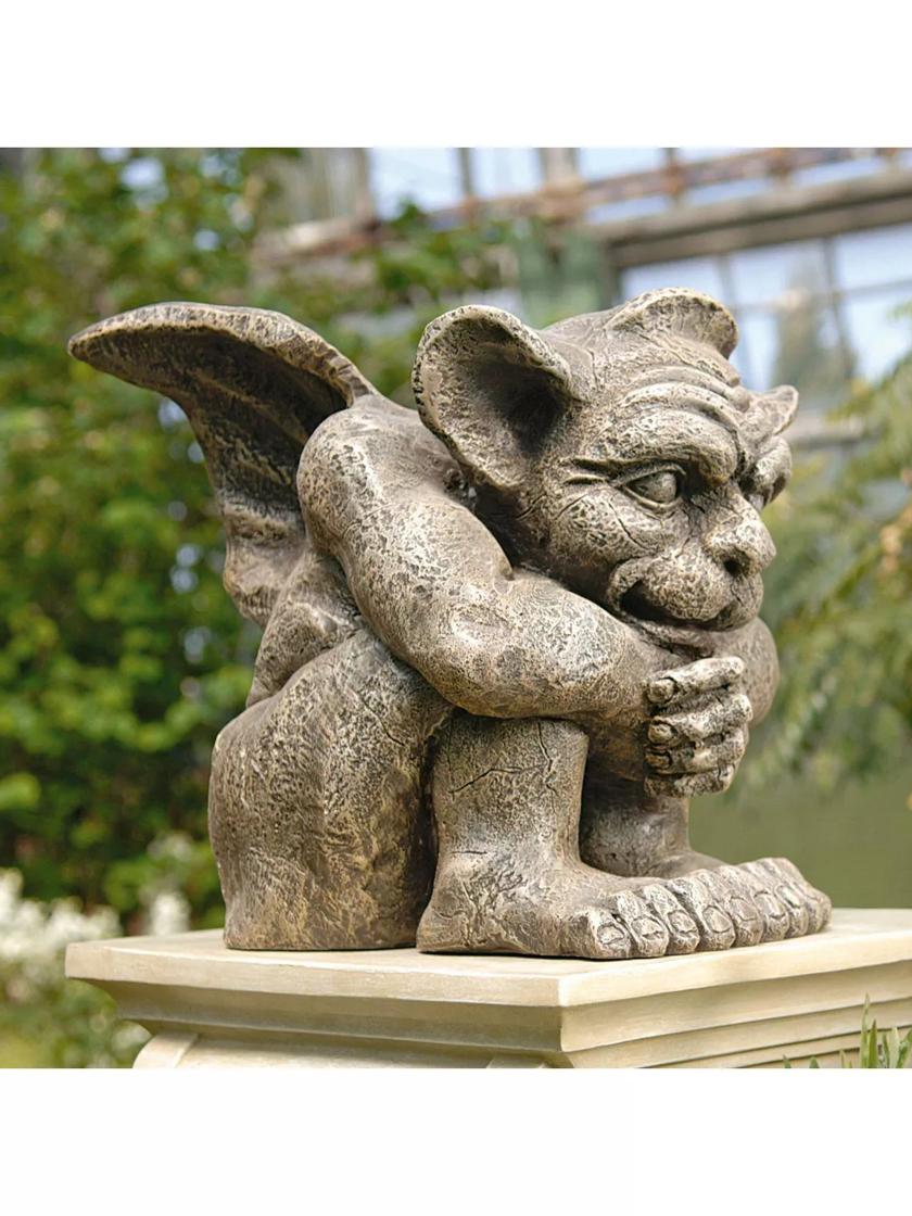 classic gargoyle statues