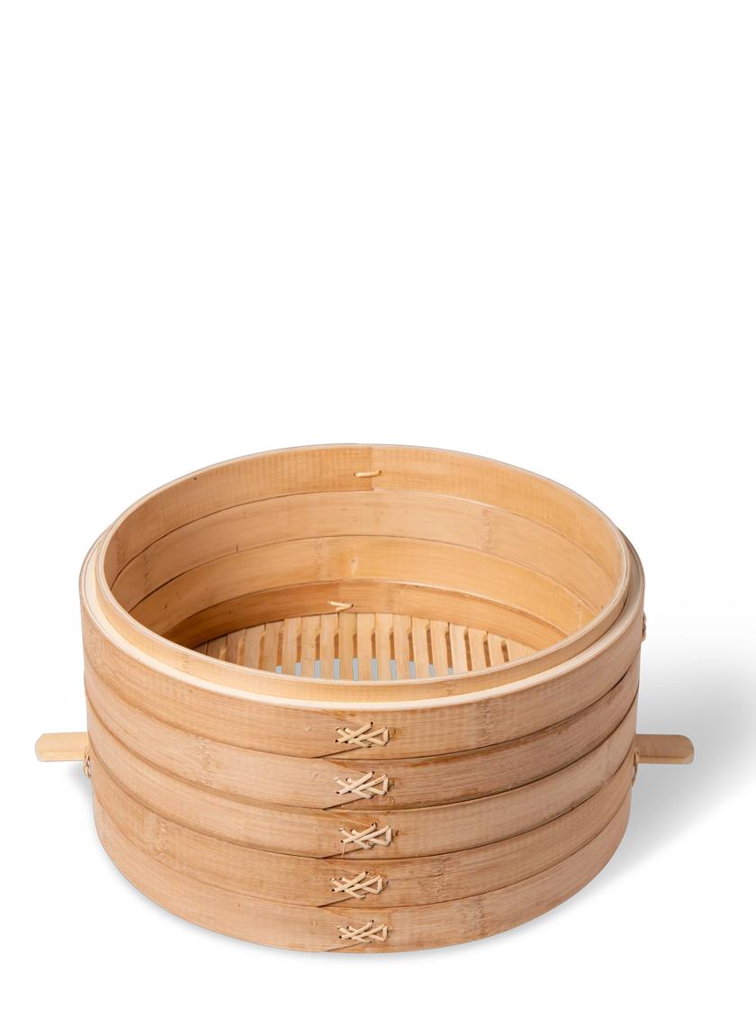 Stackable Bamboo Vegetable Storage Basket