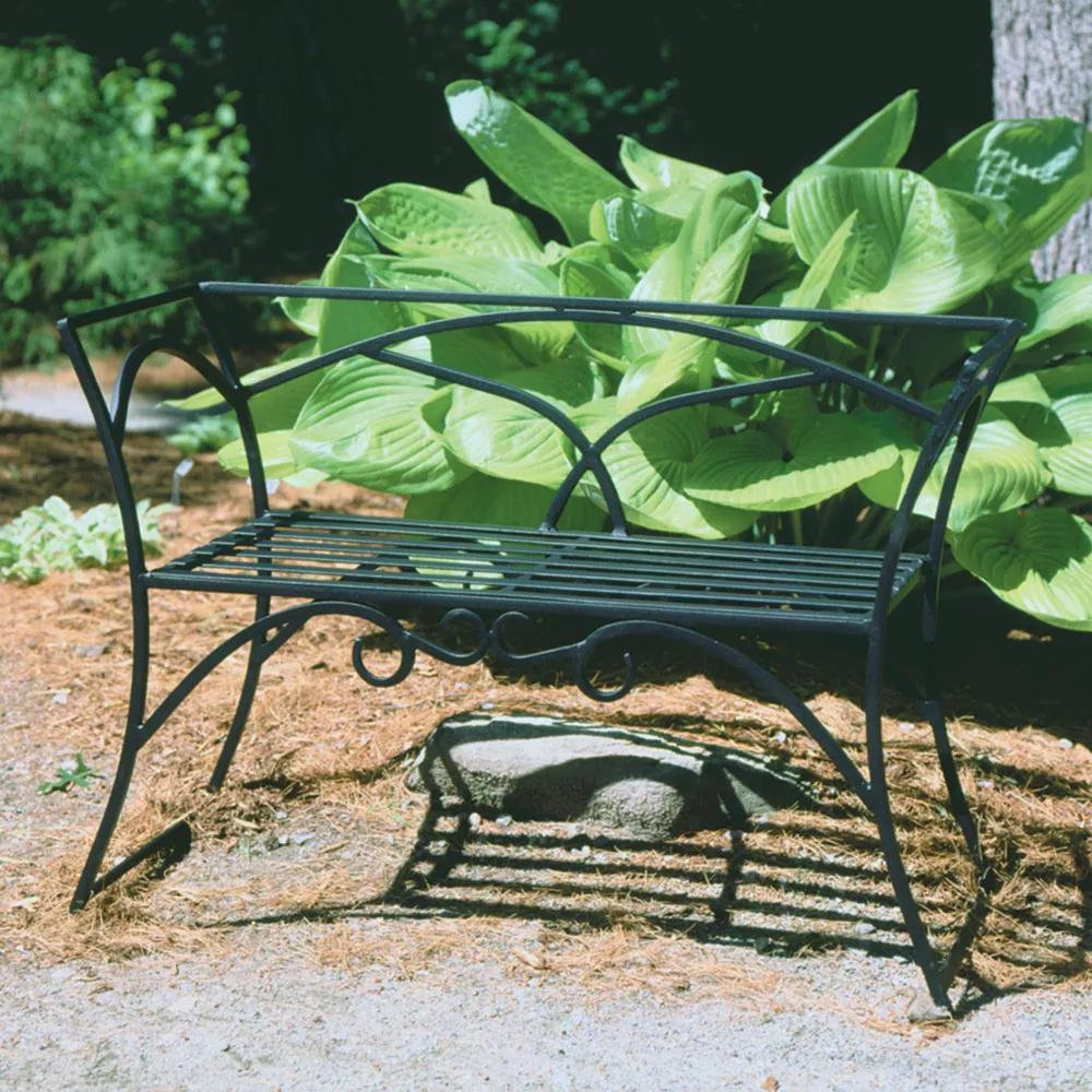 Wrought iron seat new arrivals