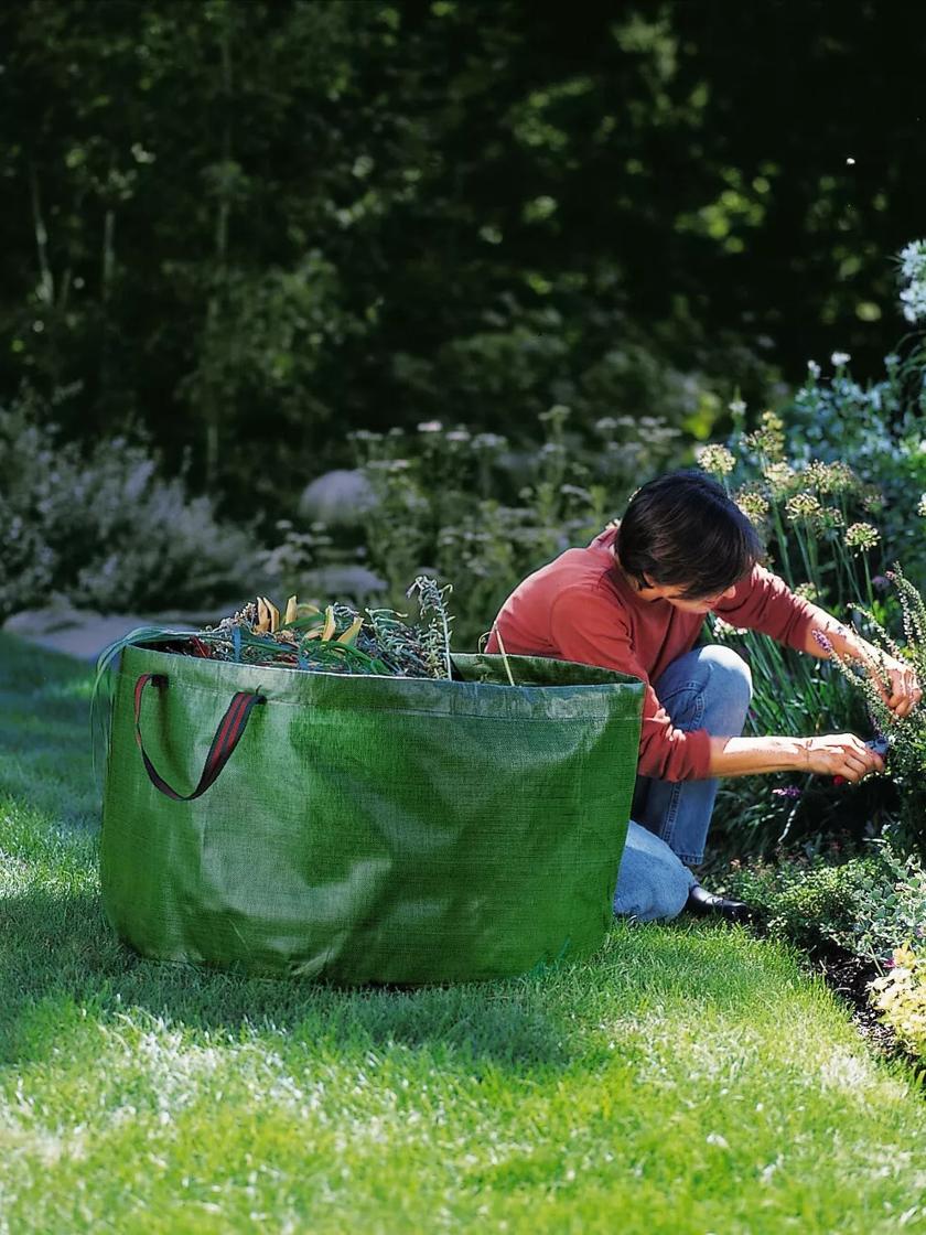 Foldable Garden Waste Bag, Lawn Leaf Trash Bags