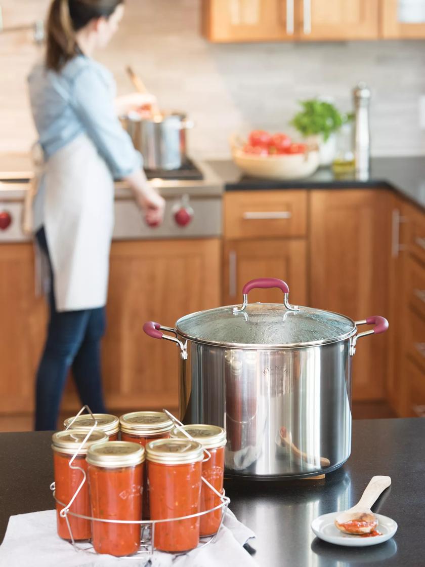 Cook N Home 20 Quart Stainless Steel Stockpot and Canning Pot with Lid