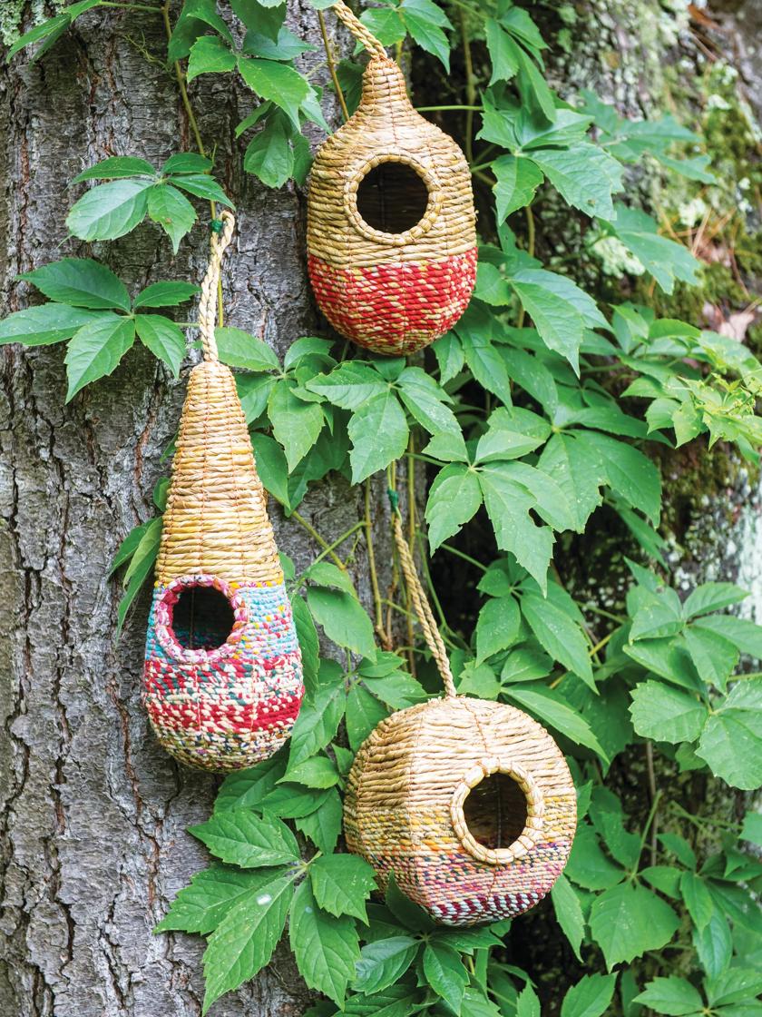 Dolity Handmade Vine Bird Nest House Home Nature Craft Sill Holiday  Decoration 10cm