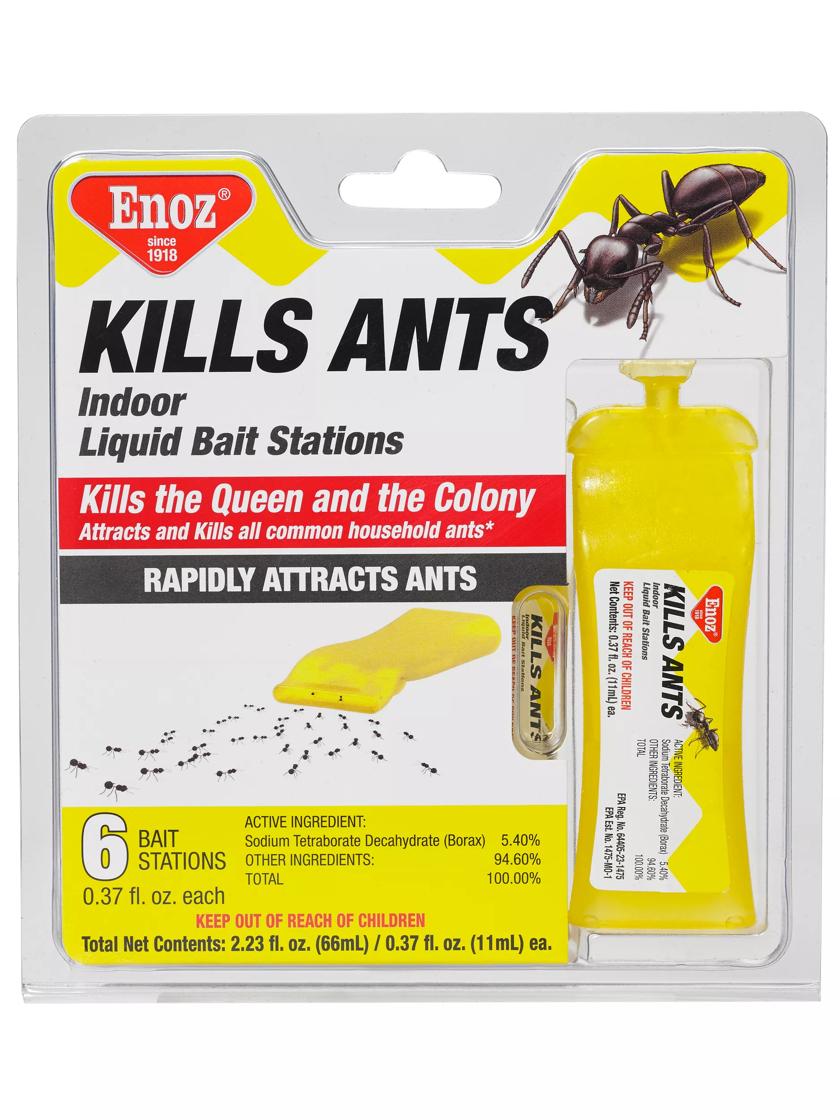 Liquid Ant Bait - Indoor Liquid Borax Ant Bait Stations by Enoz