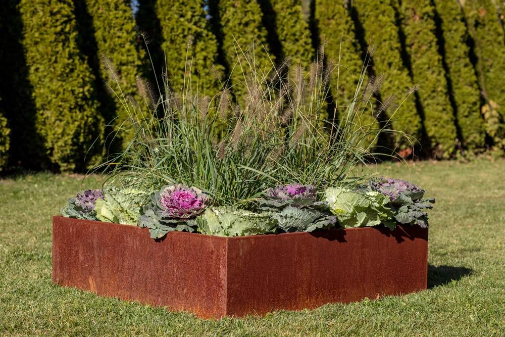 corten steel planters series– Veradek