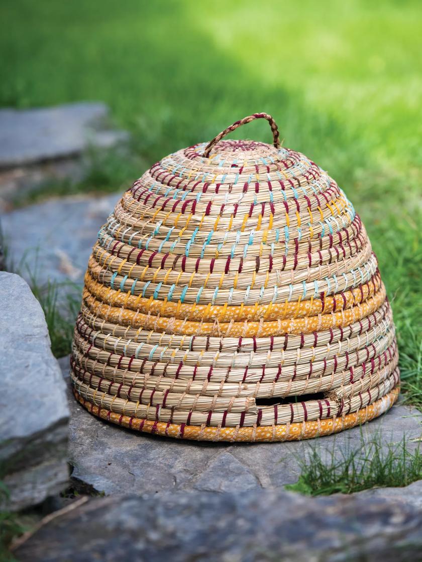 Artisan Natural Bee Skep | Gardeners Supply