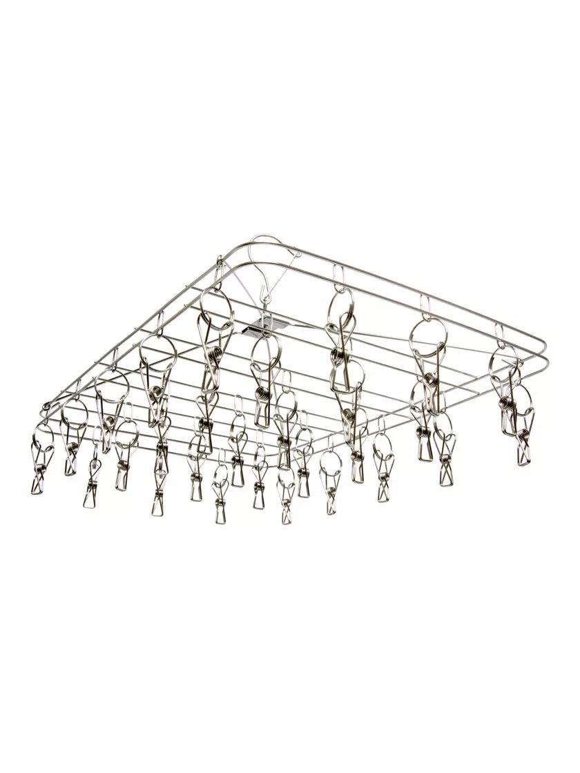 STACK T 28 Clip Stainless Steel Hanging Drying Rack Gardeners