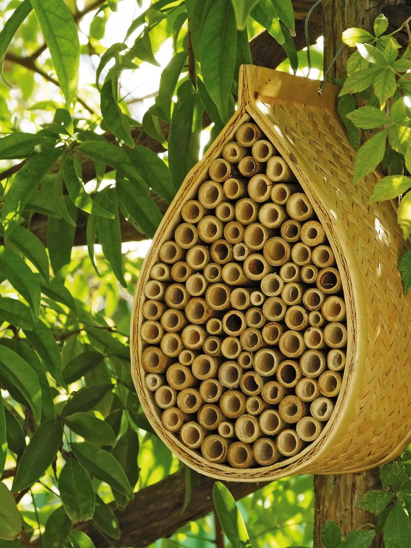 Beehive hanging decor. Hang from any tree in your yard or front