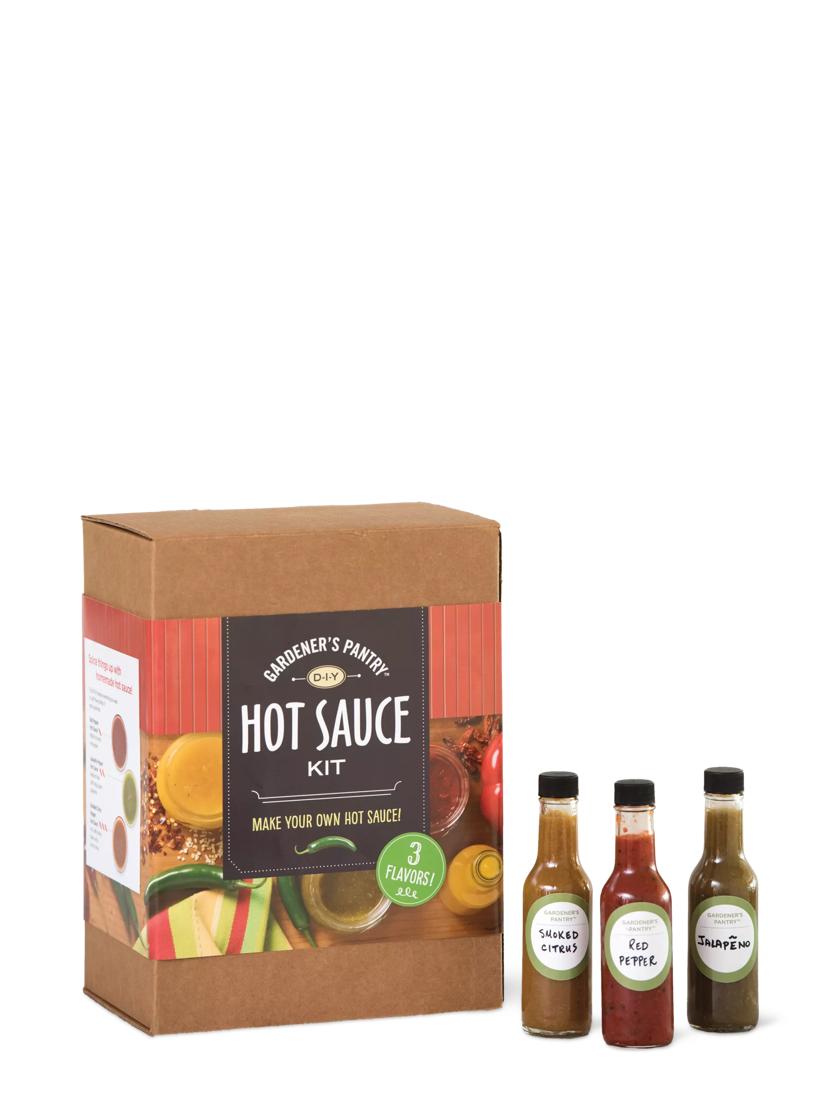 Grow and Make Deluxe DIY Hot Sauce Making Kit - Learn How to Make 6 Spicy Sauces