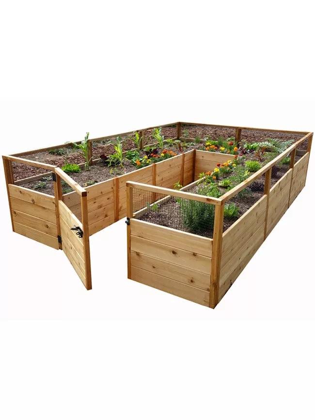 Cedar Raised Garden Bed 8x12