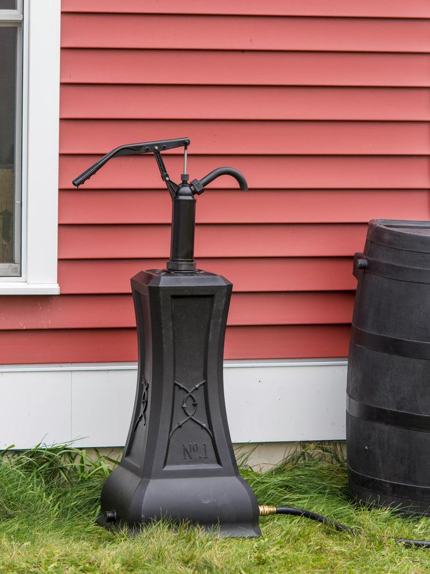 Rain Barrel Håndpumpe med stativRain Barrel Håndpumpe med stativ  