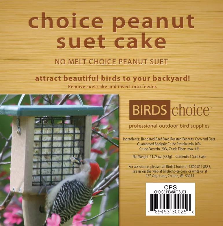 Birds Choice Suet Variety Pack, Set of 4