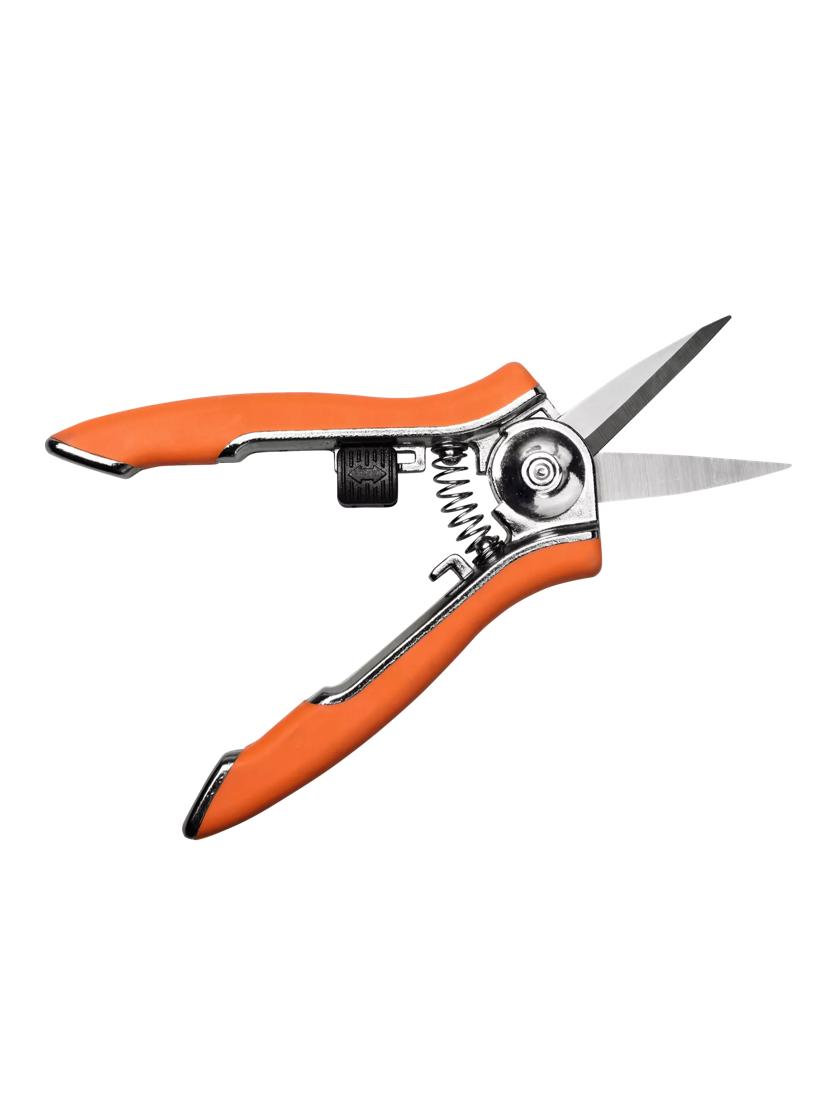 Pocket Snips - Orange - Herb Tools | Gardener's Supply Company