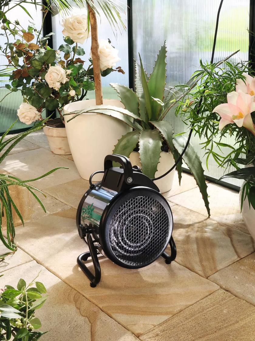 Electric Greenhouse Heater With Digital Thermostat Control, Portable Heater  Fan For Green House, Grow Tent, Flower Room, Overheat Protection, Fast