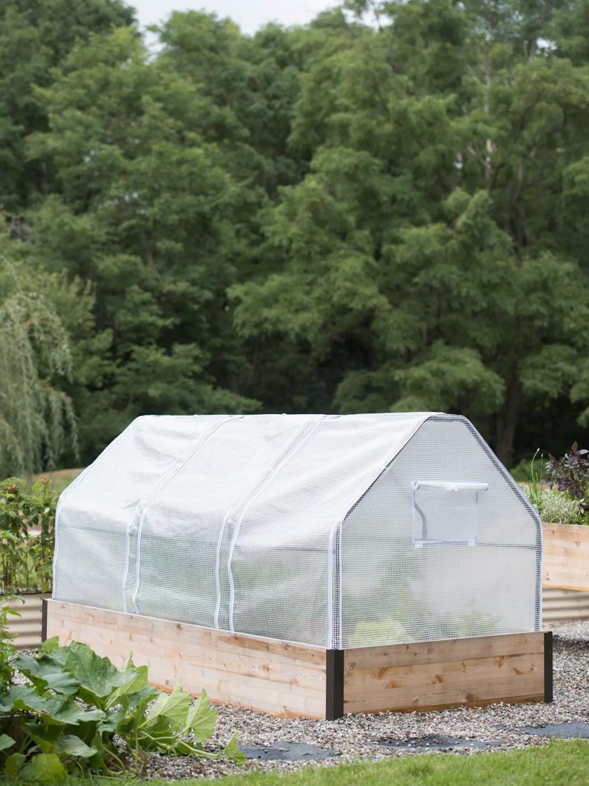 Het Smelten Gepland 3-Season Garden Protection Tent 4'x8' - Raised Bed Cover | Gardeners.com