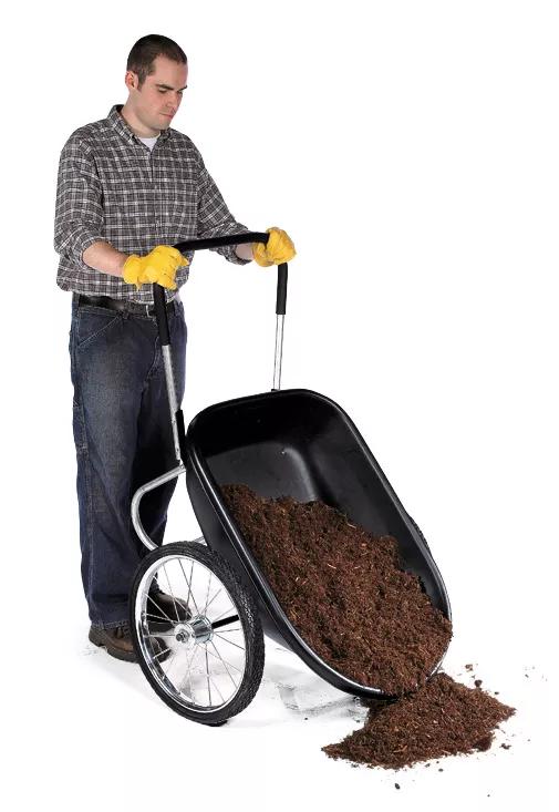 Wheelbarrow PolyTough Garden Cart Pneumatic Wheels