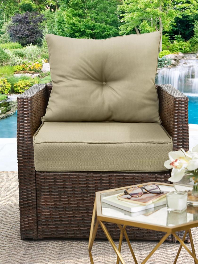 Patio chair 2024 cushion sets