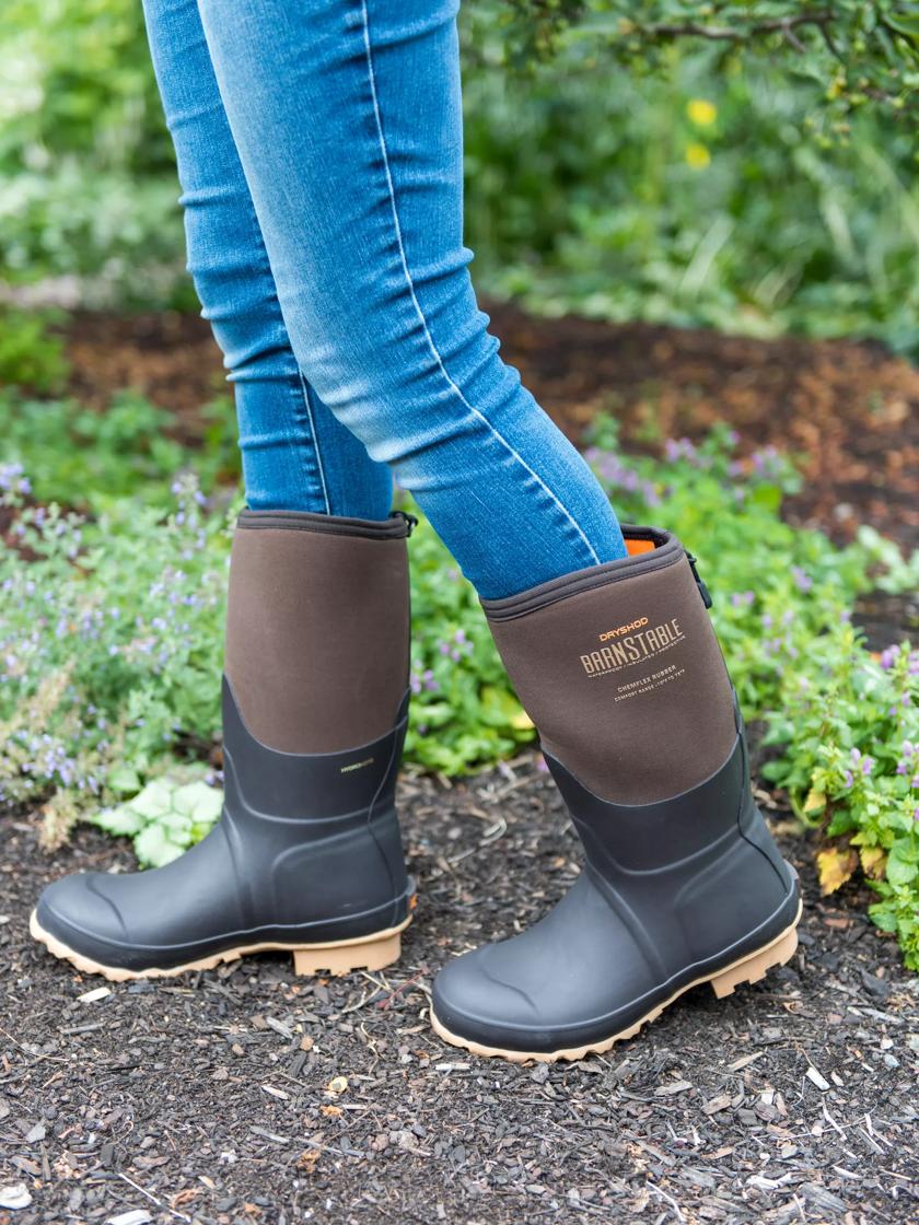 Slip on hot sale farm boots