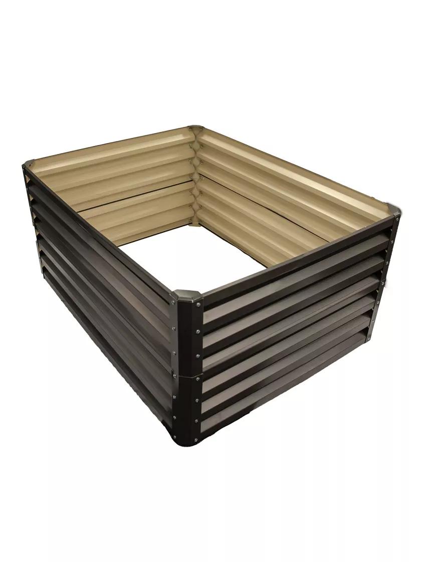 Metal Double Height Raised Garden Bed | Gardener's Supply