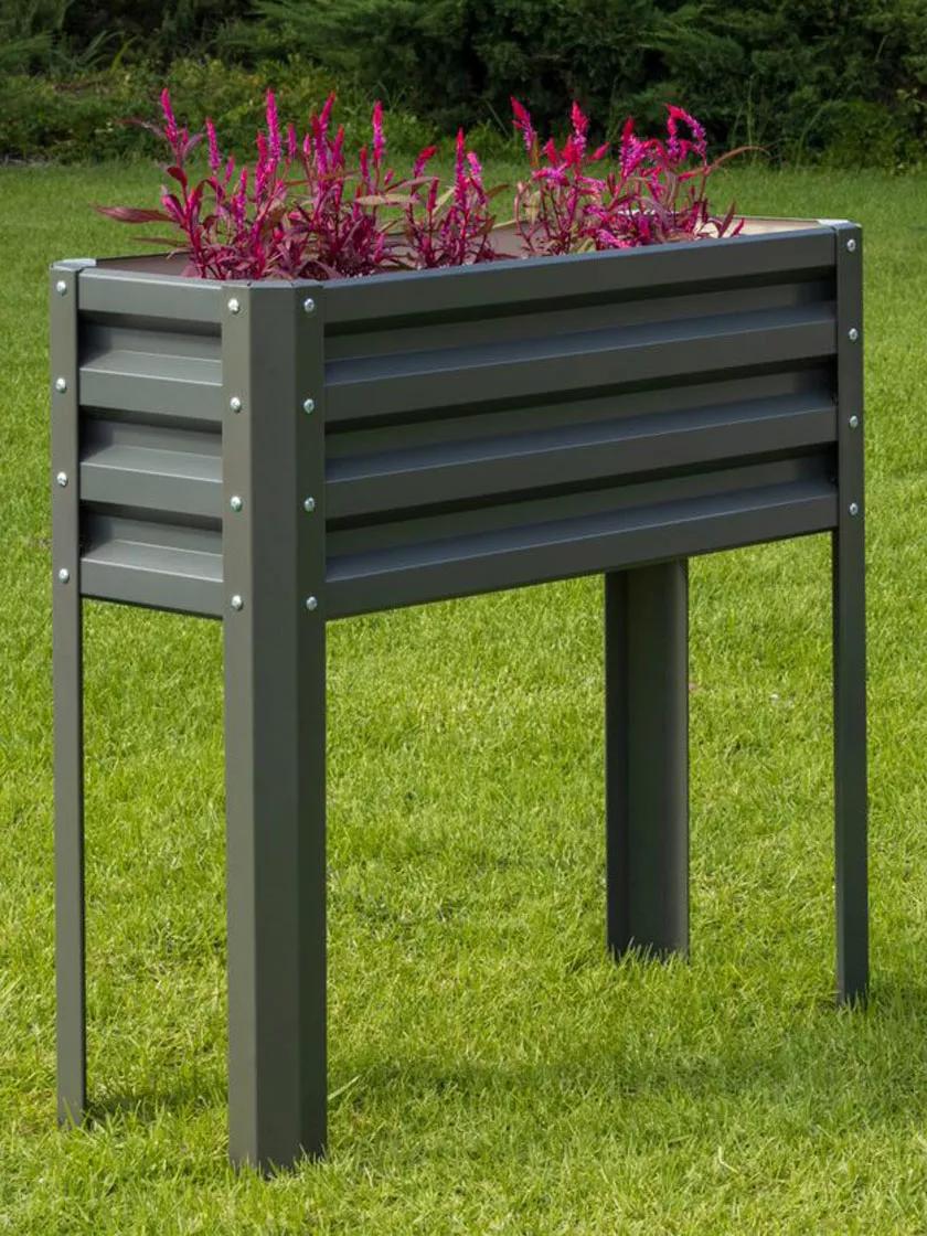 Metal Elevated Raised Garden Bed Gardener S Supply