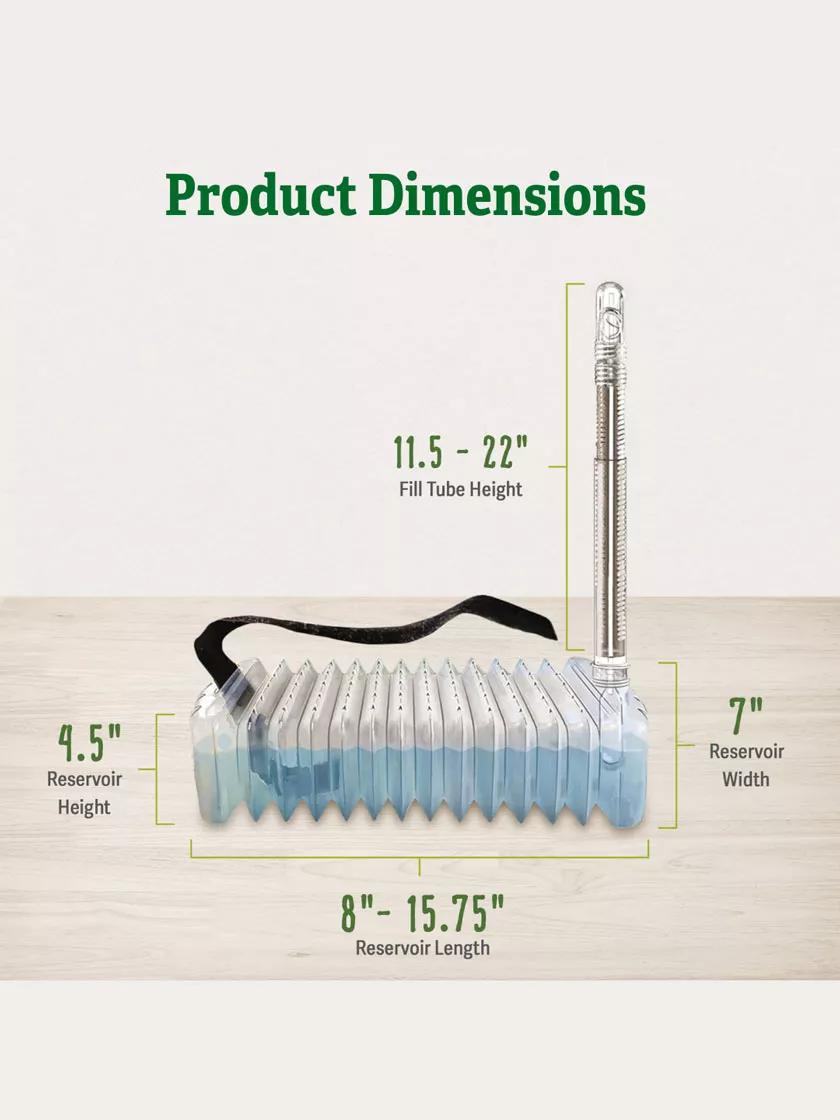 Adjustable Self-Watering Insert for Pots and Planters