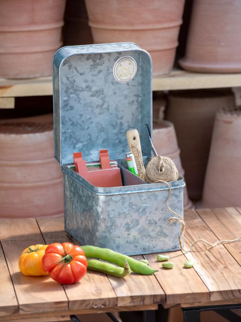 Metal Seed Storage Container - Seed Saver Kit, Gardeners.com