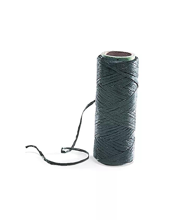 Black Lashing Cord with Wax Coating