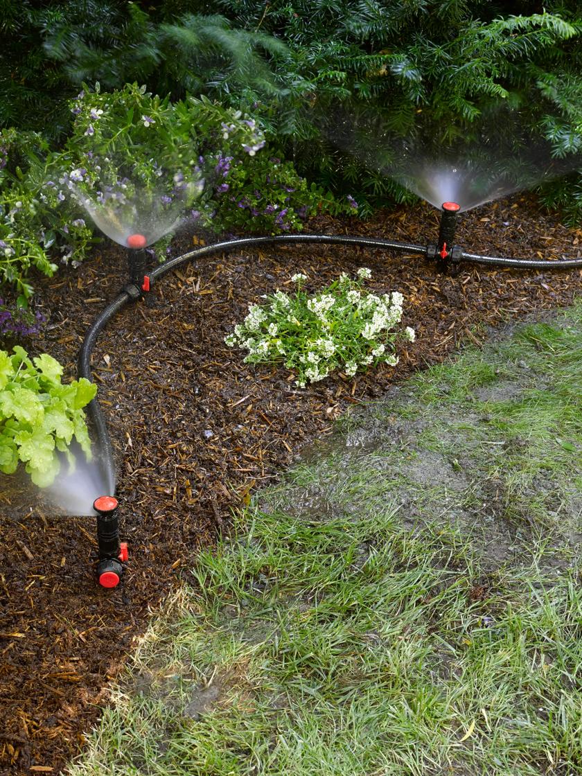 Winter farm chores with a 400 ft garden Hose Reel 