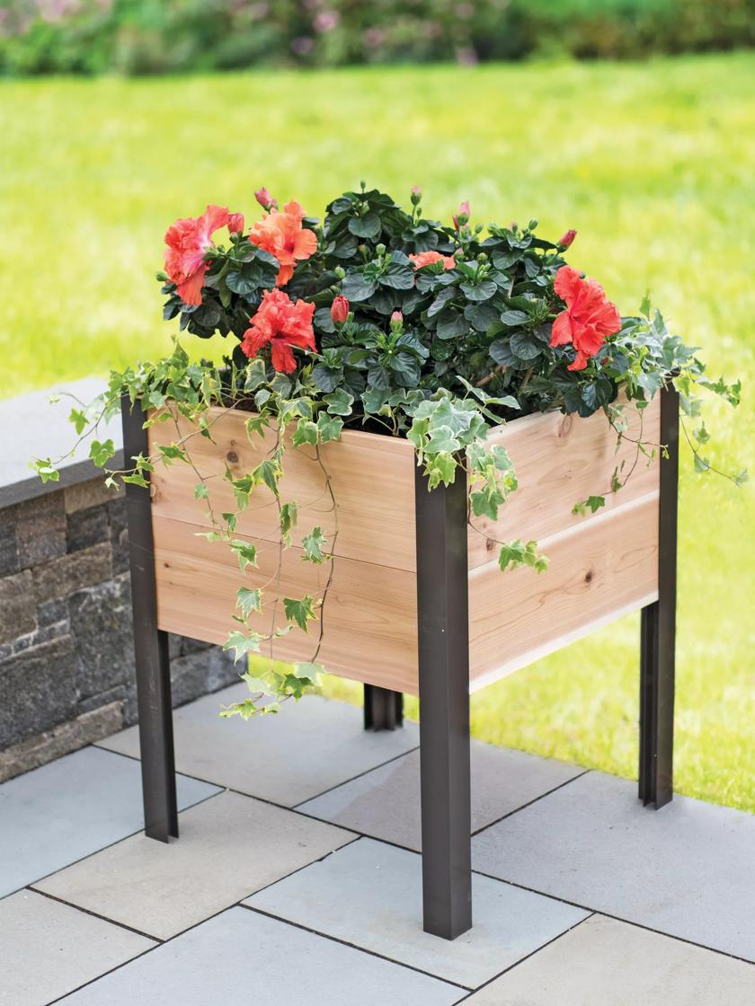 self watering vegetable planter boxes