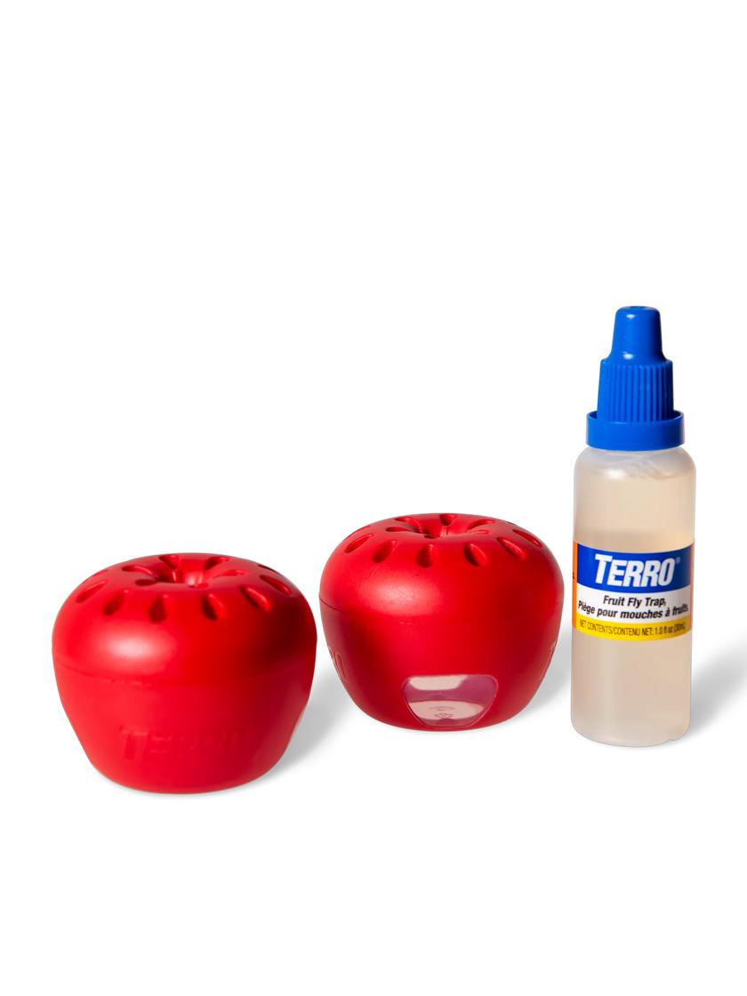 TERRO® Fruit Fly Trap, Looks Like an Apple!