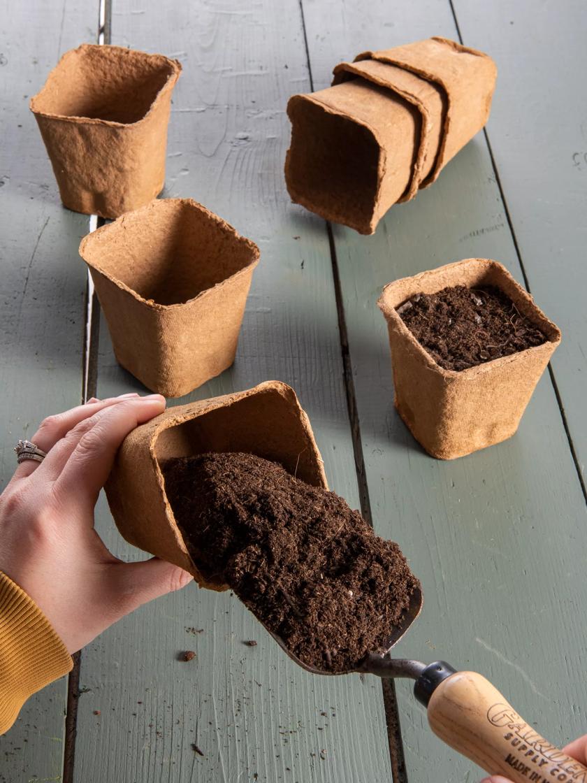 Biodegradable and Compostable Pots – Biodegradable seed starter