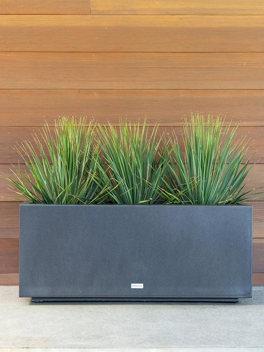 Veradek Metallic Series Long Box Planter, 56