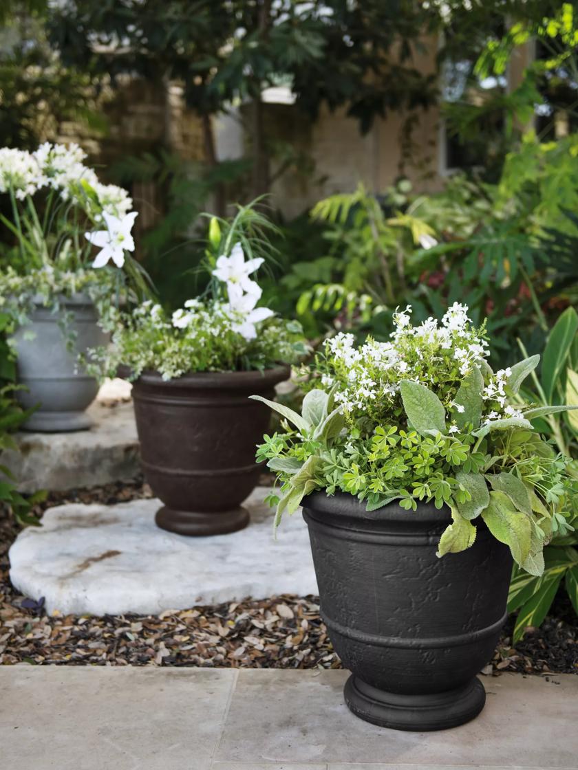 Handpainted Garden Tool's 10 Planter - Aged