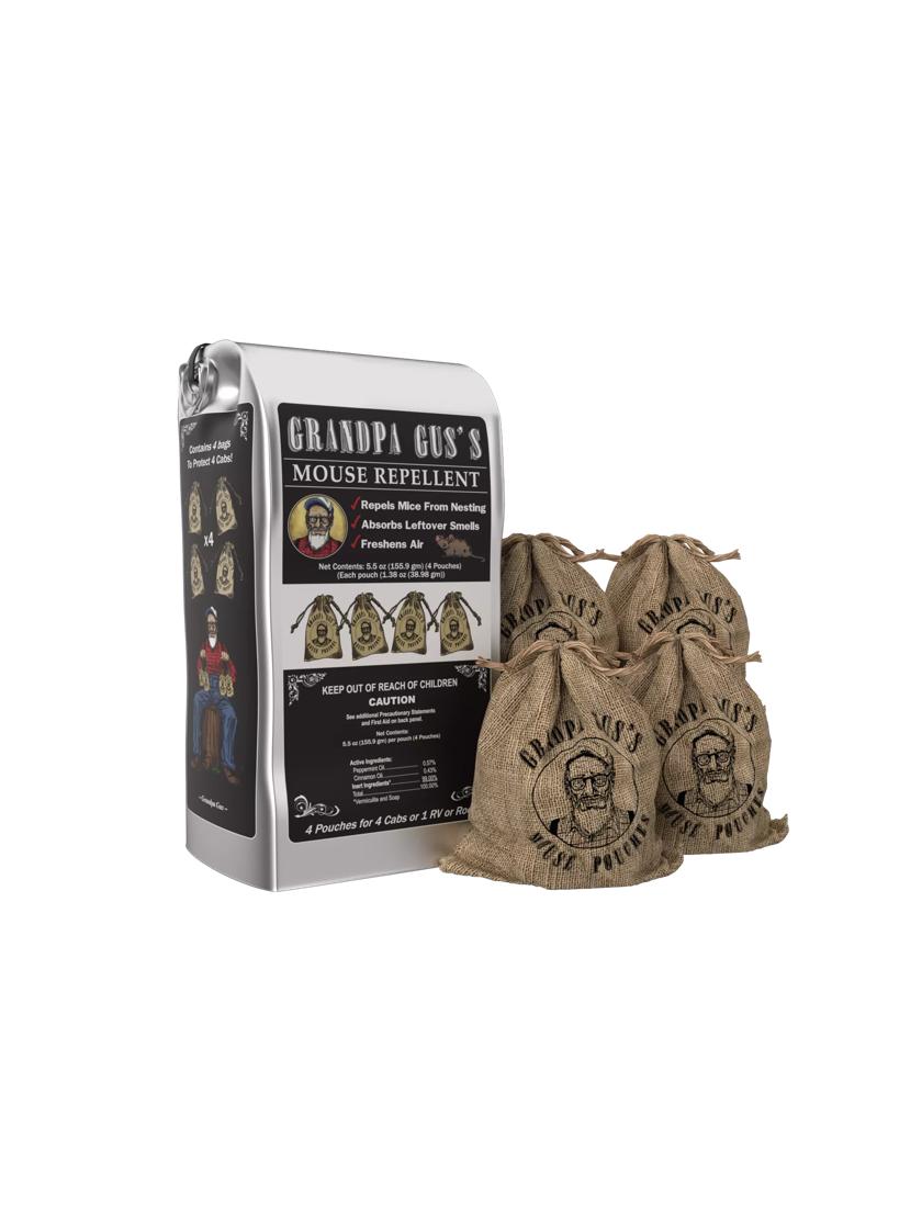 Grandpa Gus's Mouse Repellent Pouches Set of 4 | Gardener's