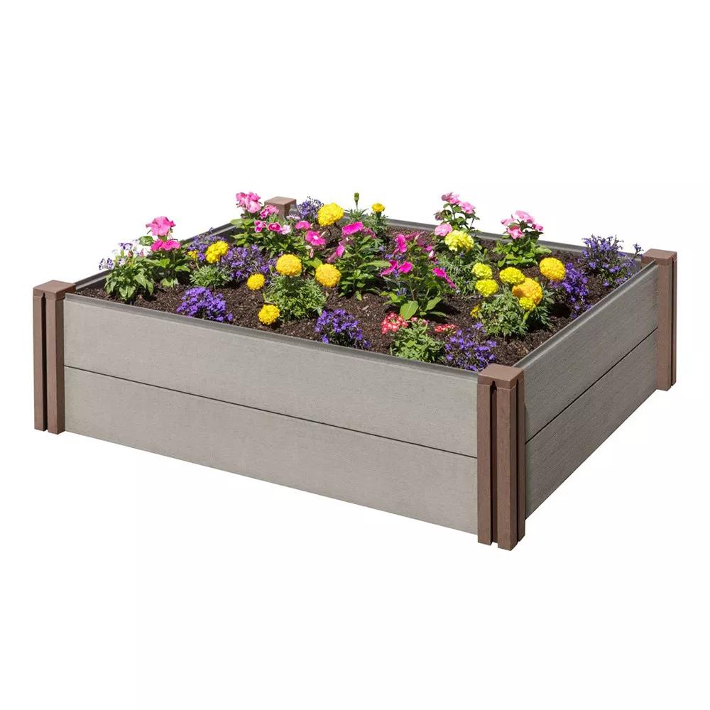 Composite Modular Raised Garden Bed 3' x 4' | Gardener's Supply