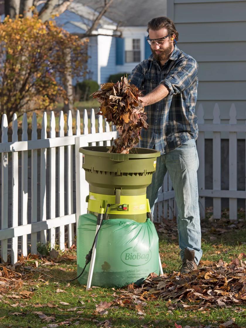 Electric Branch Shredder Garden Shredders High Power Tree Leaf