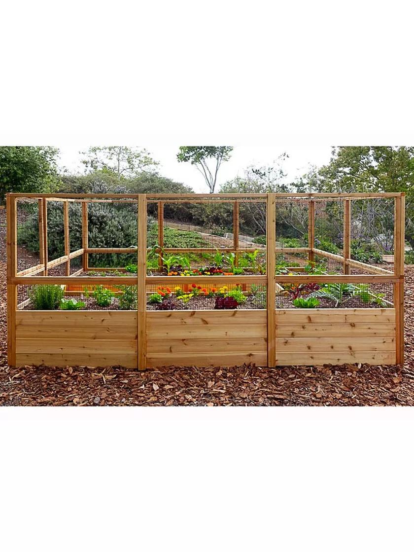 Cedar Raised Garden Bed 8x12