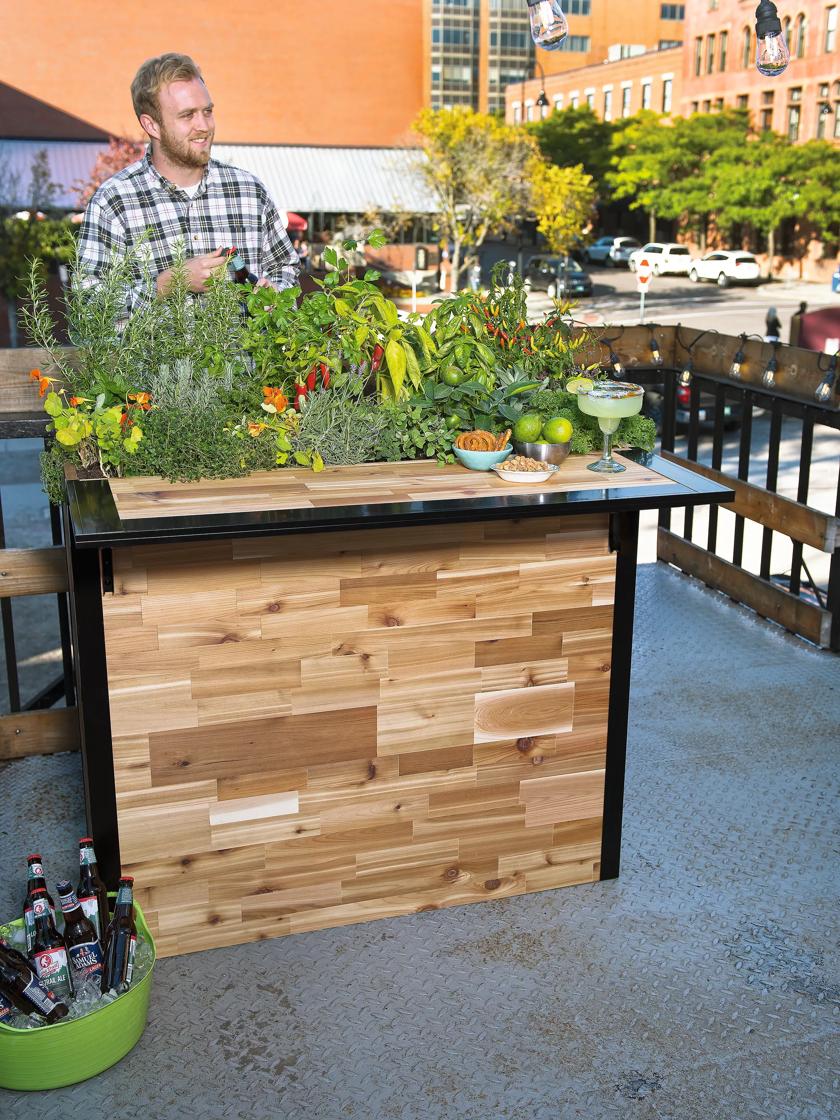 Teacher Created Resources Reclaimed Wood Storage Box