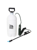 Indoor-Outdoor Plant Sprayer with Tank 30' Coil Hose Wand 2 Gal stock image