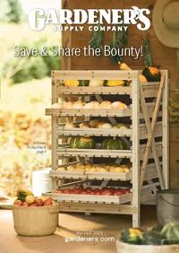 Save and Share the bounty. Catalog cover.