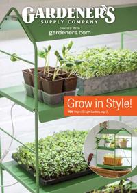 Grow in Style! January 2024 catalog cover.