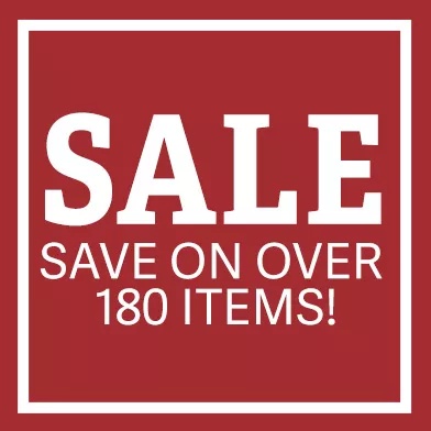 Sale save on over 180 items