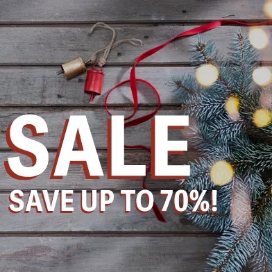 Sale save up to 70%!